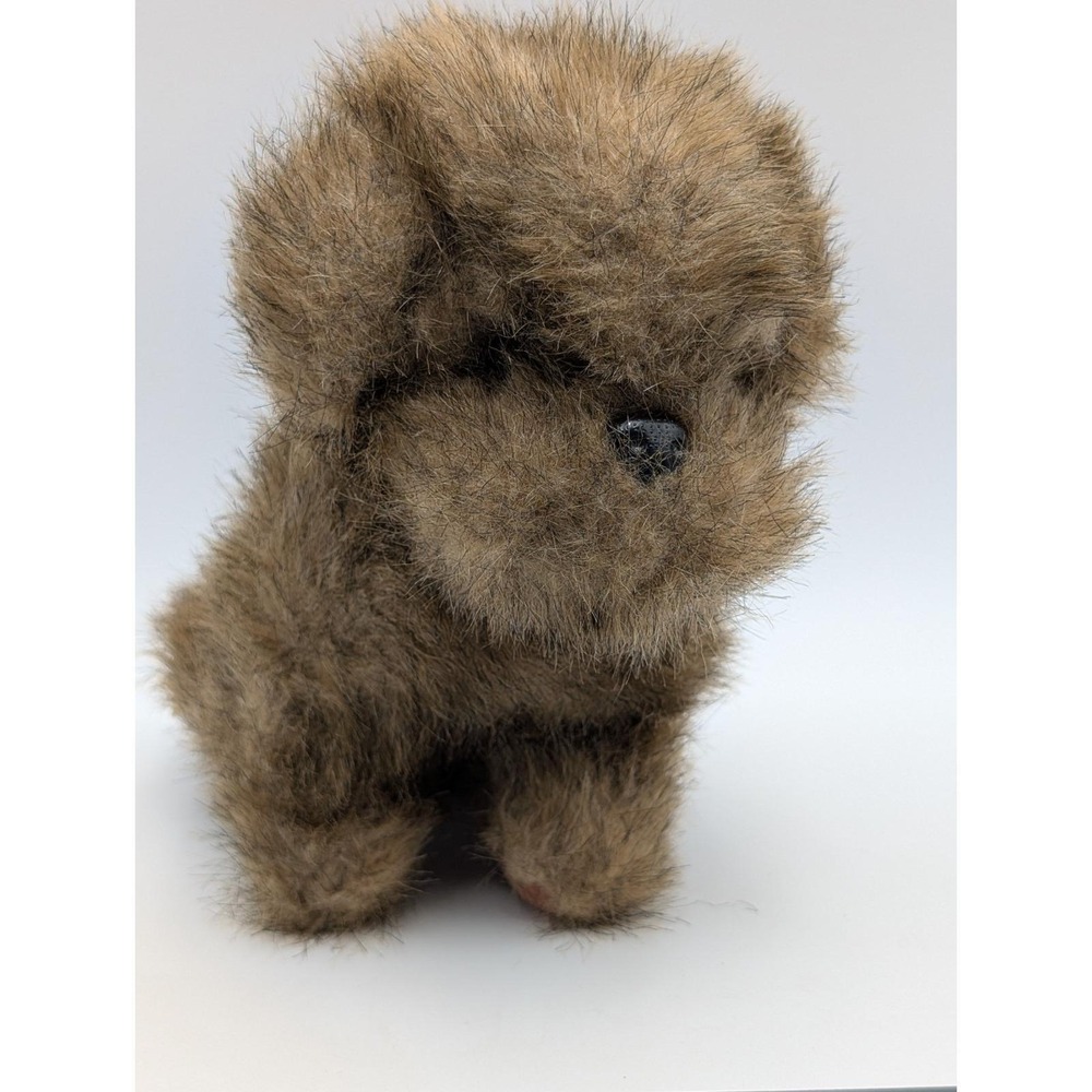 Flomo Friends Forever Dog Plush Puppy Brown 10 Inch Stuffed Animal Toy